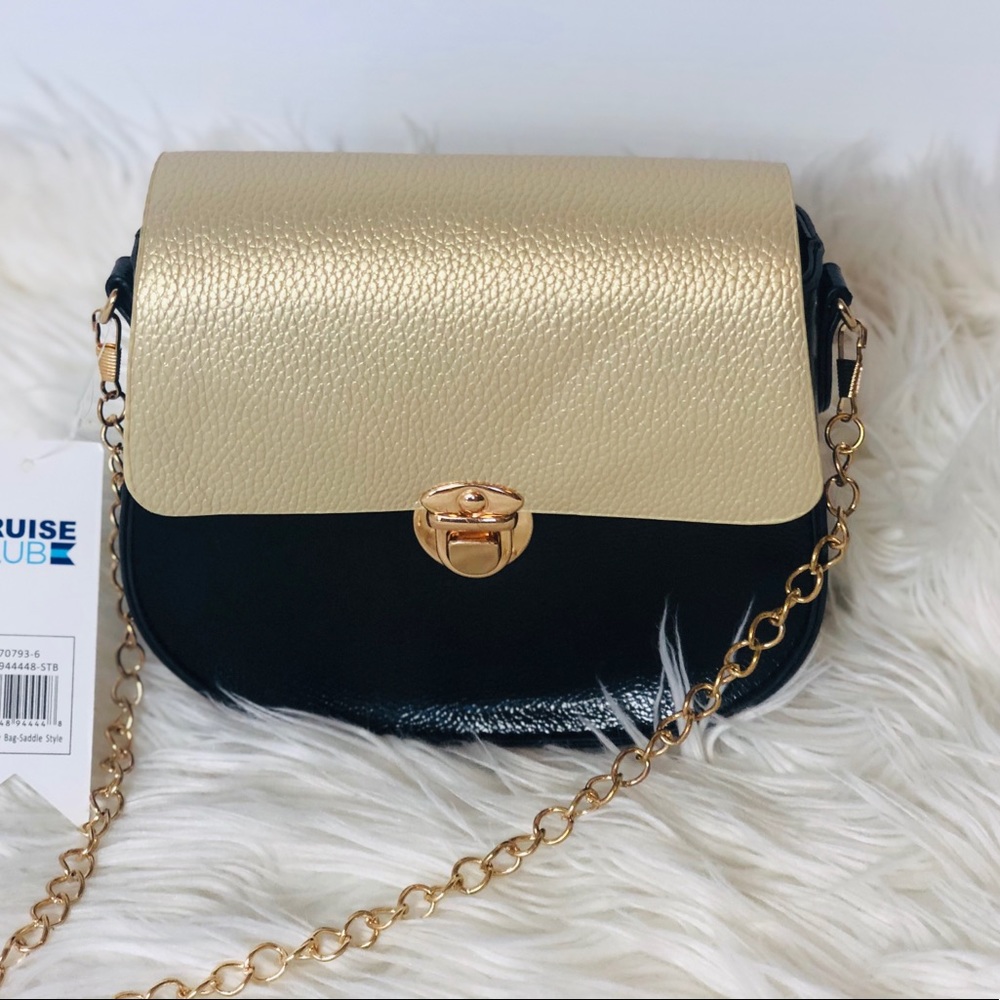 NWT Cruise Club Cross Body Bag-Saddle Style